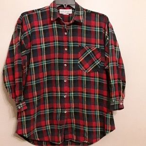 🍭5 for $25 Maternity top, flannel, Sz M